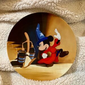 Fantasia 50th Anniversary “The Mischievous Apprentice” Knowles China Plate